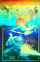 Gold holographic cover