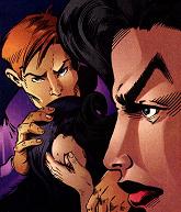 Lukasz (as Eden) angry with the kids