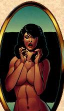 "Eden" looks in the mirror